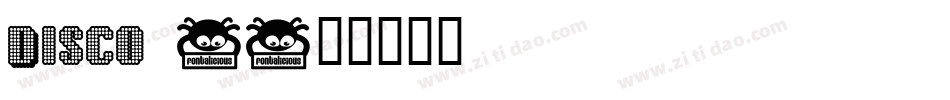 Disco 1字体转换